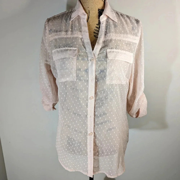 See through Blouse - NY&Co - Picture 1 of 4